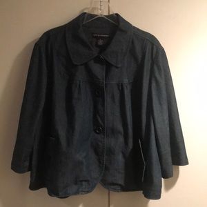 Larry Levine Jean Swing Jacket